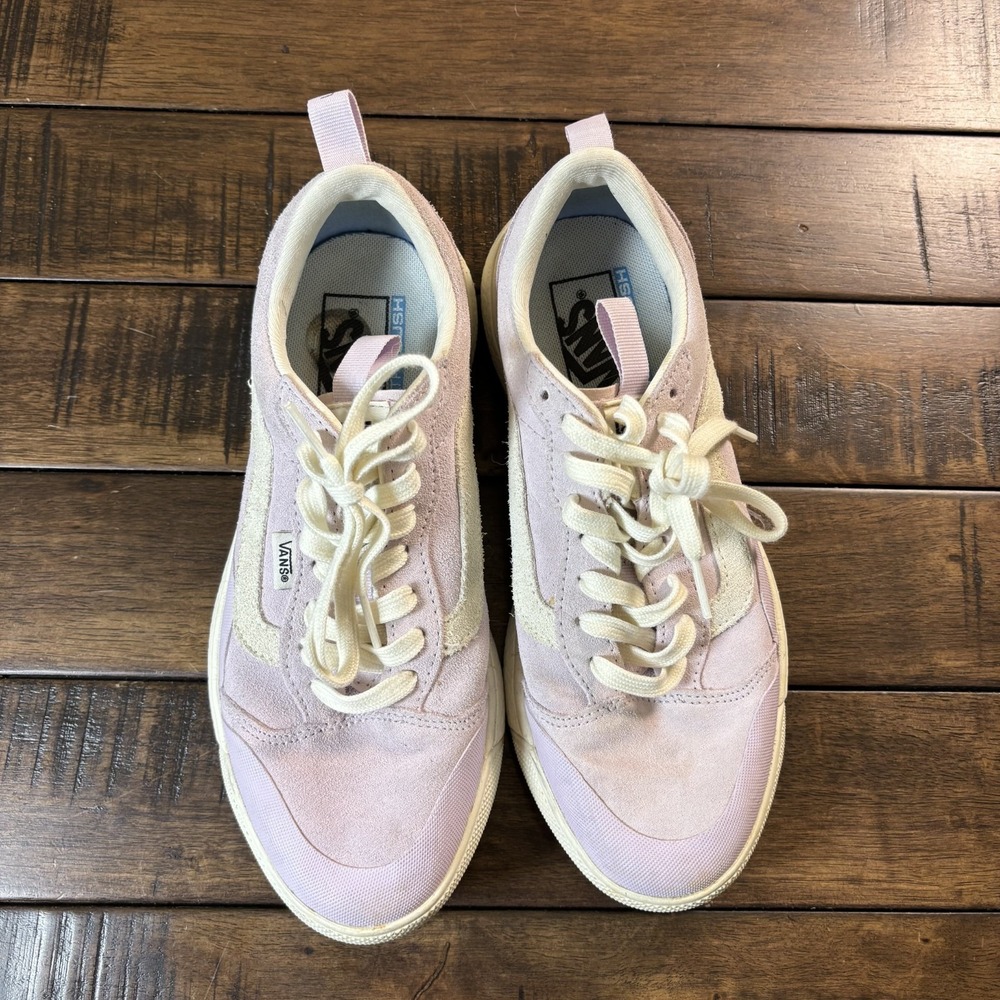 Vans UltraRange Exo SE Shoes Womens 8.5 Lilac Lace Up Skate Sneakers Casual - Picture 3 of 10